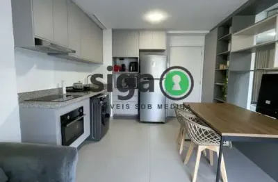 Apto para locação mobiliado com 42m², 1 suite, 1 vaga na vila madalena