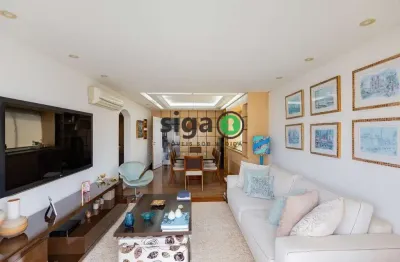 Apartamento mobiliado com 3 dormitorios para locação proximo a igreja de moema