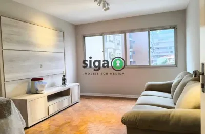 Apto para locação com 77m², 2 quartos sendo 1 suite, 1 vaga em pinheiros