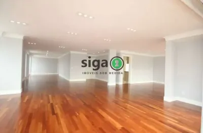 Cobertura penthouse em higienópolis com 389m², 4 dorms sendo 2 suites, sem mobília para locação