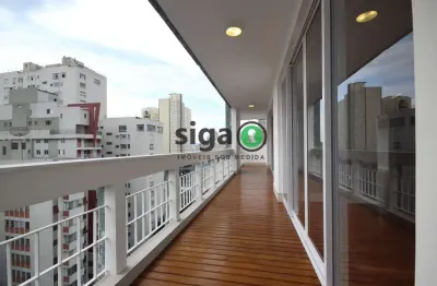 Apartamento com 4 quartos para alugar na Avenida Angélica, 589, Santa Cecília, São Paulo