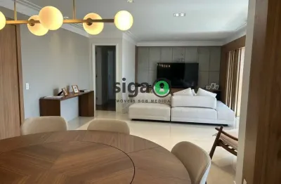 Apartamento alto padrão á venda na vila andrade! de 163m², 4 vagas, 3 suítes -totalmente mobiliado!