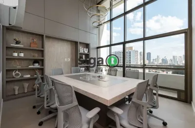 Conjunto comercial para locação 210m² localizado no brooklin/sp