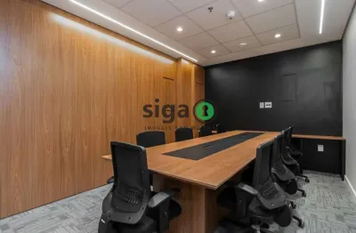 Conjunto comercial para locação 120m² localizado no brooklin/sp