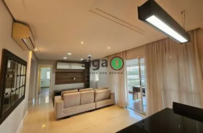 Apartamento 135 m² para locação na  chácara santo antônio- sp