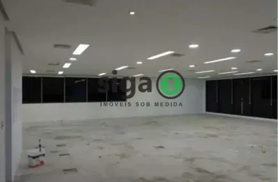 Conjunto comercial com 502m² na vila olímpia para locação, andar inteiro.