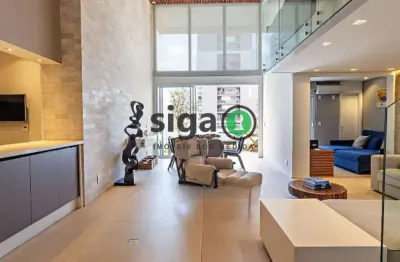 Brooklin: apartamento luxo 195m² com 4 suítes, mezanino e lazer completo próximo ao metrô