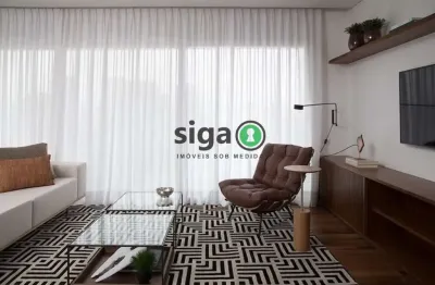 Apartamento para locação na vila olimpia com 90m² mobiliado!