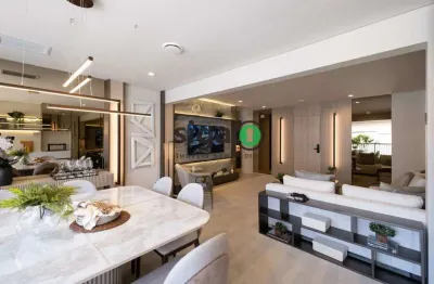 Apartamento à venda em moema com 123 m², 3 suítes e 2 vagas demarcadas ao lado do metrô