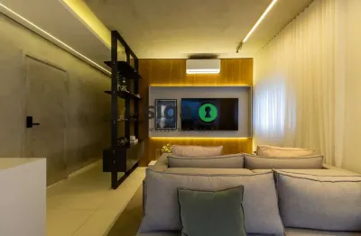 Apartamento no brooklin com 2 quartos, varanda gourmet e lazer completo ? próximo ao metrô borba