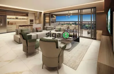 Apartamento de 180m² com 3 vagas no brooklin com lazer de clube e a 200 metros do metrô