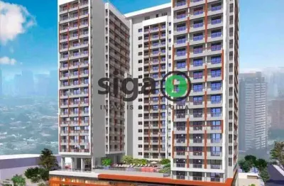 Apartamento garden  a venda de 41m² com 1 dormitorio a venda proximo ai shopping morumbi no brooklin