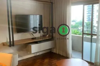 Apartamento com 72m², mobiliado, 2 quartos, 1 vaga na vila olímpia para locação