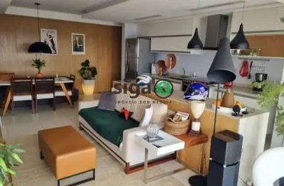 Apto para locação ou venda em pinheiros com 100m², 2 quartos e 2 vagas. mobiliado sem tv