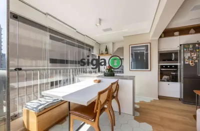 Apartamento à venda 2 suítes, 1 vaga 76m² varanda -novo -moema