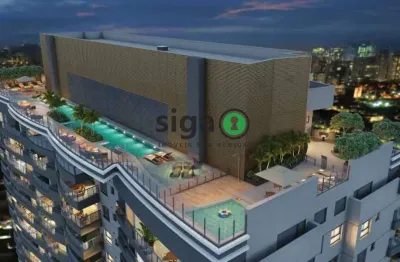 Apartamento no brooklin com 3 quartos e 2 vagas á venda! 107m²