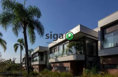 Casa em condomínio a venda  no alto da boa vista /chácara flora com 4 quartos