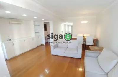 Apartamento em moema para alugar- 85m², 1 quarto, 1 vaga