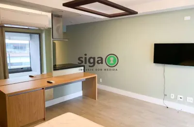 Apartamento 43m² com 1 dormitório sendo 1suíte localizado no brooklin/sp