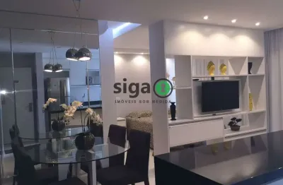 Apartamento mobiliado com 1 dormitório para venda no brooklin