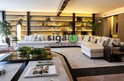 Apartamento para sua família de 262m² no brooklin com 4 suítes e 4 vagas