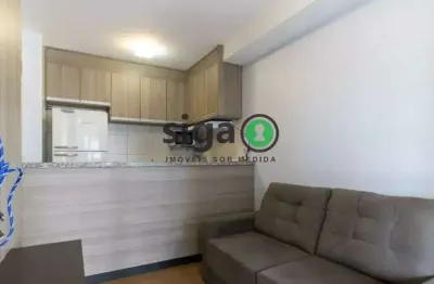 Studio mobiliado 35 m² ? ao lado do metrô ana rosa, vaga fixa e lazer completo