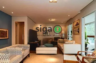 Apartamento à venda de 163m2 com 3 suítes e 3 vagas na vila andrade.