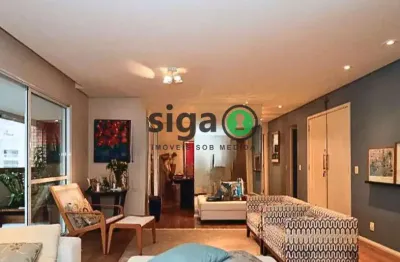 Apartamento à venda de 163m2 com 3 suítes e 3 vagas na vila andrade.