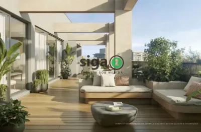 Cobertura duplex para venda na vila nova conceição 03 suítes, são paulo - sp