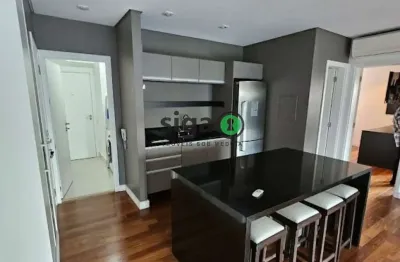 Apto para locação com 93m², 1 suites, 1 vagas, semi mobiliado no itaim