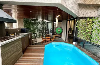 Apartamento para locação the regent com 78m², piscina privativa na varanda gourmet, 2 vagas!