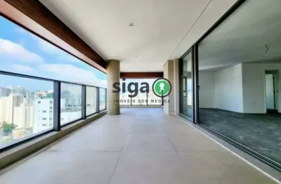 Apto com 232m², no brooklin, à venda , com 3 suites,  no contrapiso, e 3 vagas