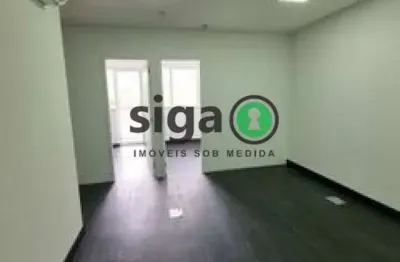 Locação de sala comercial na vila andrade (morumbi) com 2 salas fechadas, recepção e 2 vagas
