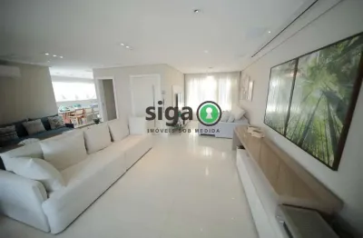 Cobertura para venda ou locação com 3 suites, 3 vagas, 250m2, na vila andrade.