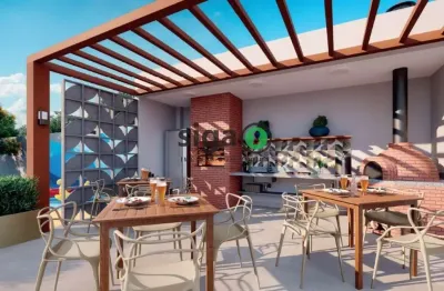 Apartamento garden 47 metros 2 dormitórios e terraço próximo do aeroporto