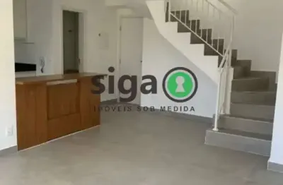 Apto duplex para locação , sem mobilia, com 2 suites, 2 vagas na vila madalena