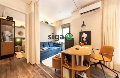 Apartamento moderno com 2 dormitórios, em Santo Amaro, Lazer completo e loca