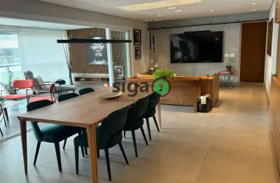 Apartamento à venda no brooklin ? 189m², 4 quartos, 3 vagas e lazer completo