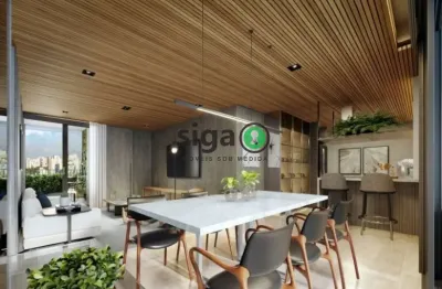 Apartamento de alto padrão com 3 suítes e living 180º à venda na vila olímpia ? 143m², 2 vagas