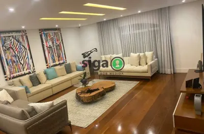 Apartamento a venda mobiliado no real parque, de 211 m2, 3 quartos e 4 vagas