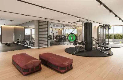 Apartamento com 1 dormitório de 40m² brooklin com vaga| moderno, sofisticado e ótima localização