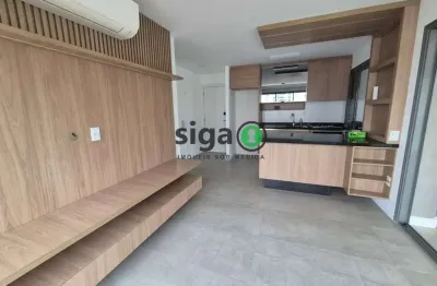 Apto para locação, semi mobiliado, com 70m² no jardim américa, 2 dorms, 1 suite, 1 vaga de garagem