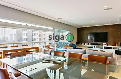 Apartamento com 211m2, 4 quartos e 3 vagas à venda na vila andrade