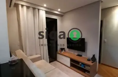 Apartamento á venda 38m² com vaga de garagem, localizado na chácara santo antônio/são pailo