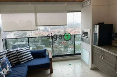 Apartamento para locação na chácara santo antônio com 3 quartos