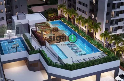 Apartamento a venda na chácara santo antônio com 2 quartos sendo 1 suíte e vaga