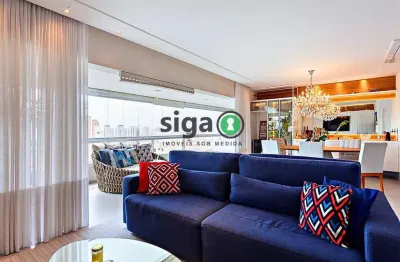 Apartamento com 211m2, 3 suítes e 3 vagas à venda na vila andrade