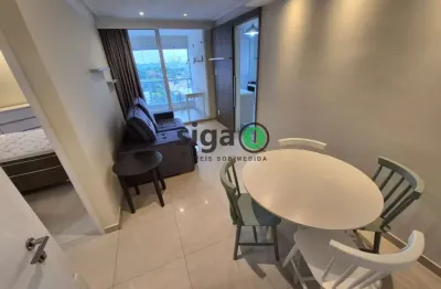 Apartamento com 1 quarto para alugar na Rua Antônio de Macedo Soares, 878, Campo Belo, São Paulo