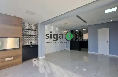 Apartamento de 87 metros com 2 quartos ( suite )  - semi mobiliado