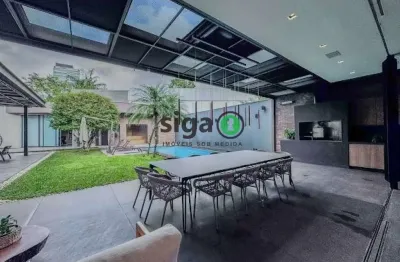 Casa à venda no jardim europa com 896m²au, com 5 quartos sendo 4 suites, 4 vagas